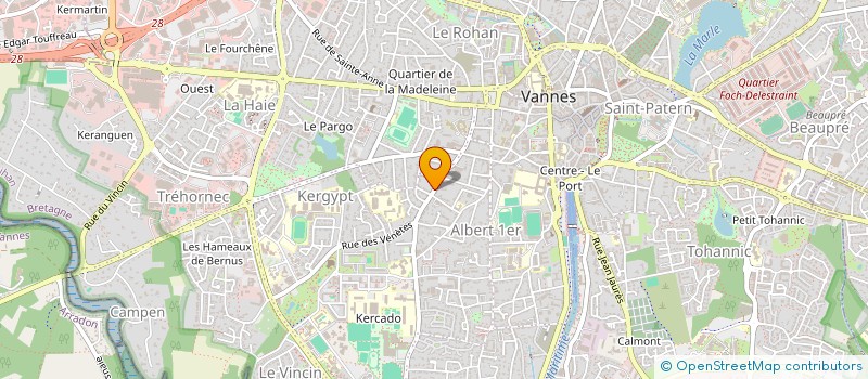 localisation de l'entreprise MONSIEUR MICHAEL RURU à VANNES