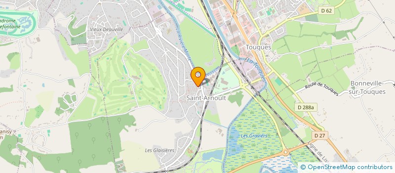 localisation de l'entreprise MONSIEUR MICHAEL RUY NICOLAS OUSTINOFF  TOURGEVILLE