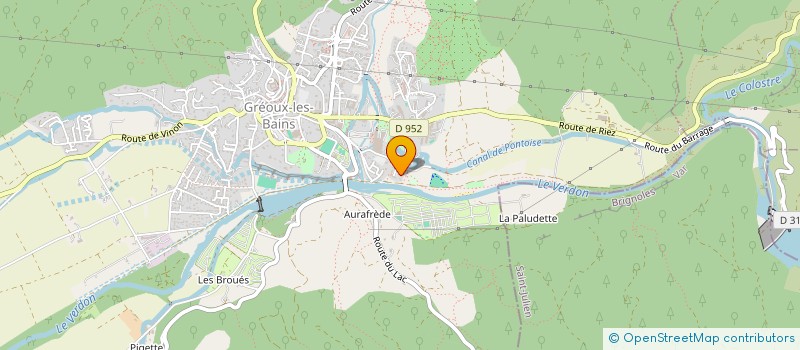 localisation de l'entreprise MONSIEUR MICHAEL SAIDI à GREOUX-LES-BAINS