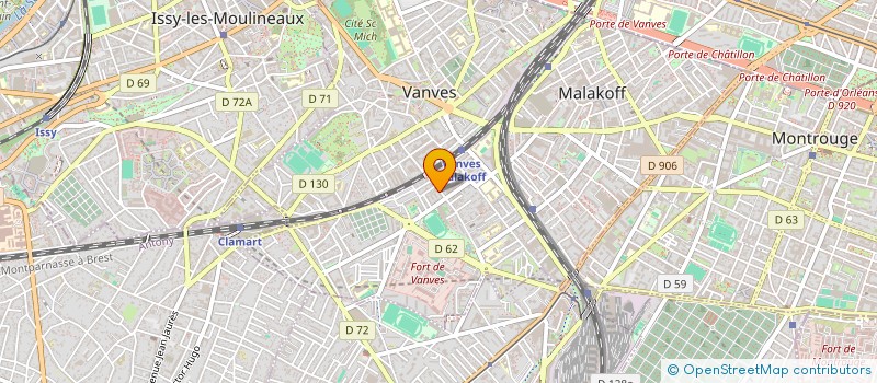 localisation de l'entreprise MONSIEUR MICHAEL SALOMON à MALAKOFF