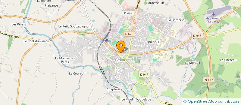 localisation de l'entreprise MONSIEUR MICHAEL SAMPSON à BELLAC
