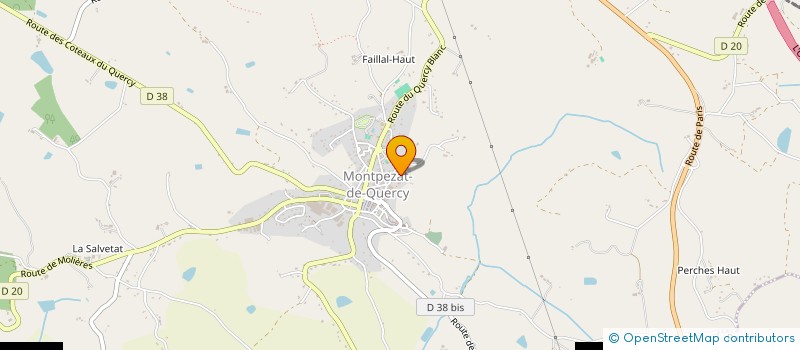 localisation de l'entreprise MONSIEUR MICHAEL SAMSON à MONTPEZAT-DE-QUERCY