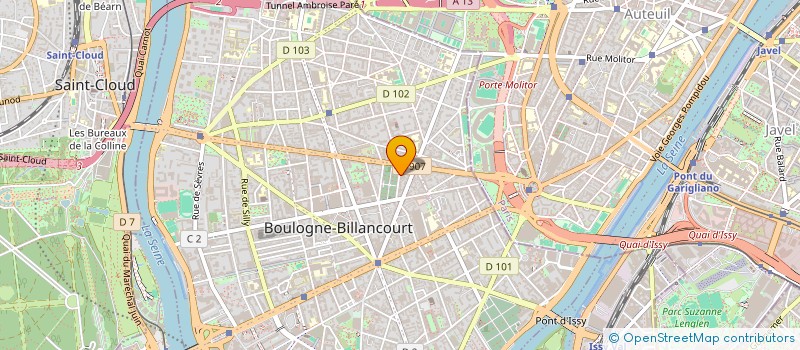 localisation de l'entreprise MONSIEUR MICHAEL SAMSON à BOULOGNE-BILLANCOURT