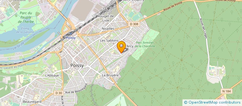 localisation de l'entreprise MONSIEUR MICHAEL SANCHEZ à POISSY
