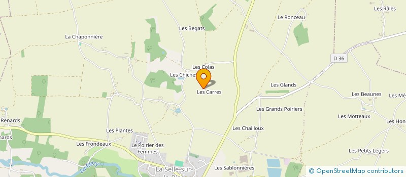 localisation de l'entreprise MONSIEUR MICHAEL SANCHEZ à LA SELLE-SUR-LE-BIED
