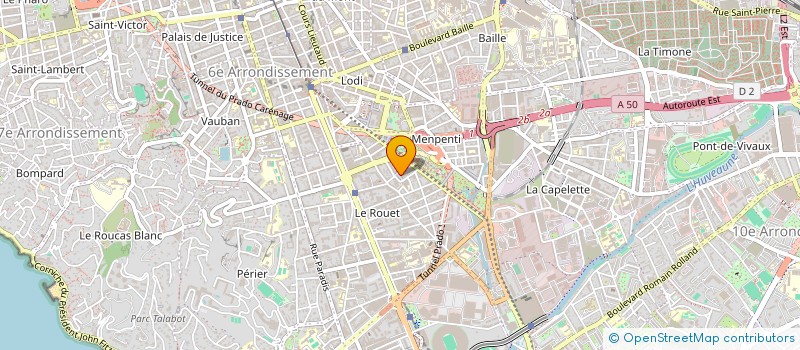 localisation de l'entreprise MONSIEUR MICHAEL SANTORO à MARSEILLE