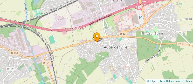 localisation de l'entreprise MONSIEUR MICHAEL SANTOS DA COSTA à AUBERGENVILLE