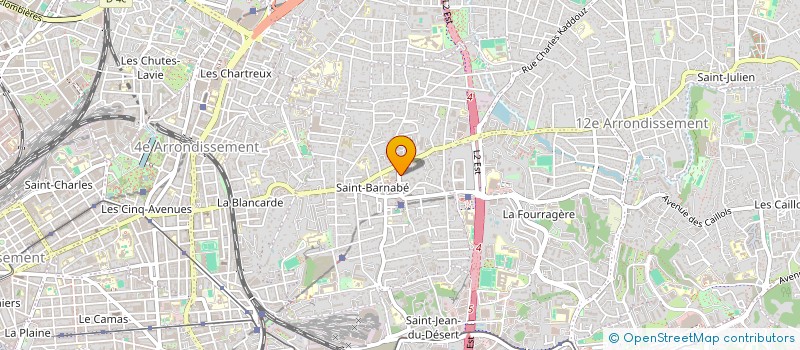 localisation de l'entreprise MONSIEUR MICHAEL SAOUDI  MARSEILLE