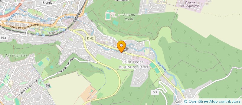 localisation de l'entreprise MONSIEUR MICHAEL SAQUEPEE à SAINT-LEGER-DU-BOURG-DENIS