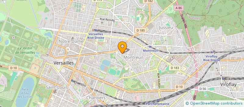 localisation de l'entreprise MONSIEUR MICHAEL SAUNDERS à VERSAILLES