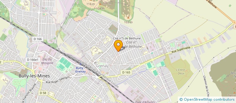 localisation de l'entreprise MONSIEUR MICHAEL SAVARY  GRENAY