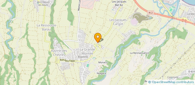 localisation de l'entreprise MONSIEUR MICHAEL SAVIGNAN  SAINTE-SUZANNE