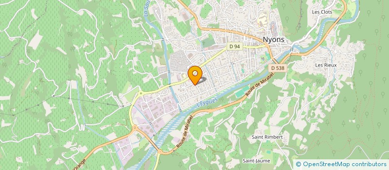 localisation de l'entreprise MONSIEUR MICHAEL SCHIFFLER à NYONS