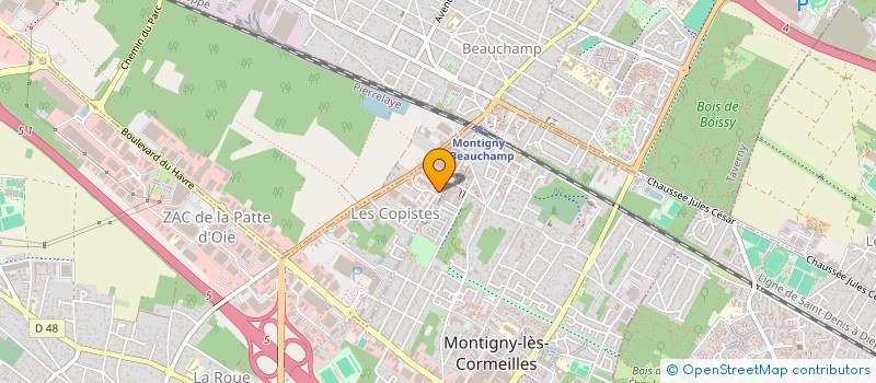 localisation de l'entreprise MONSIEUR MICHAEL SCOLARI  HERBLAY-SUR-SEINE