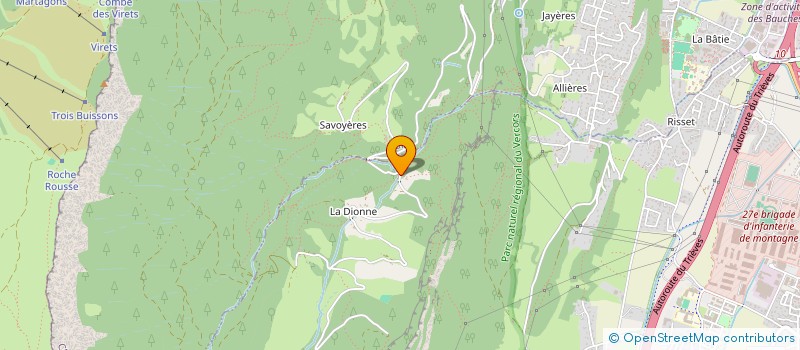 localisation de l'entreprise MONSIEUR MICHAEL SCOTT  VARCES-ALLIERES-ET-RISSET