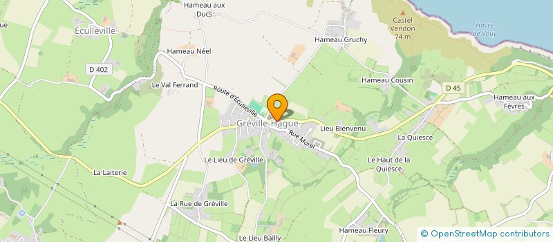 localisation de l'entreprise MONSIEUR MICHAEL SCOTT KEIGAN  LA HAGUE