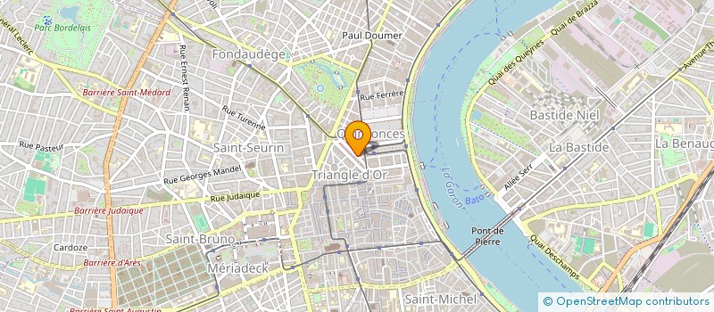 localisation de l'entreprise MONSIEUR MICHAEL SENIA  BORDEAUX