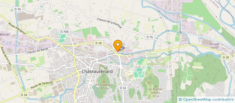 localisation de l'entreprise MONSIEUR MICHAEL SERRANO à CHATEAURENARD