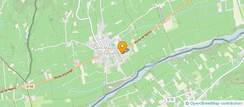 localisation de l'entreprise MONSIEUR MICHAEL SERRET  SAINT-MAURICE-SUR-EYGUES