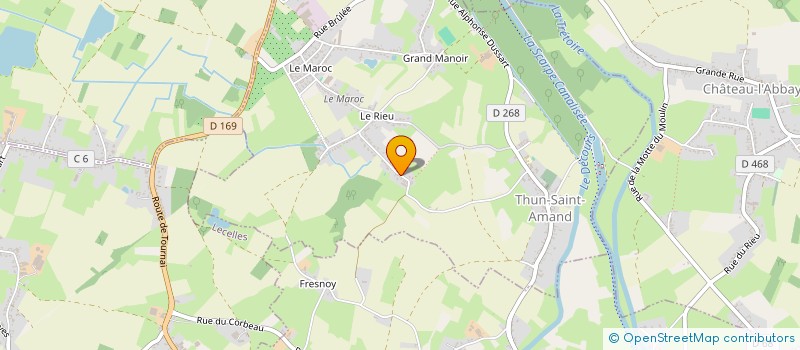 localisation de l'entreprise MONSIEUR MICHAEL SESSOYE SILVESTRI  THUN-SAINT-AMAND