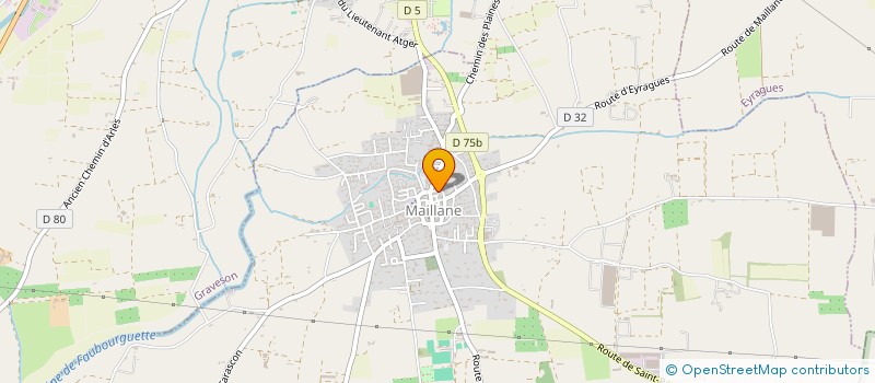 localisation de l'entreprise MONSIEUR MICHAEL SICCARDI-MOUNIER  MAILLANE