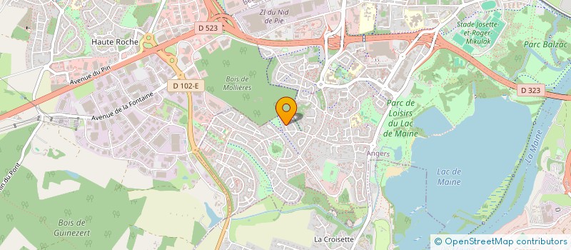 localisation de l'entreprise MONSIEUR MICHAEL SMATI à ANGERS