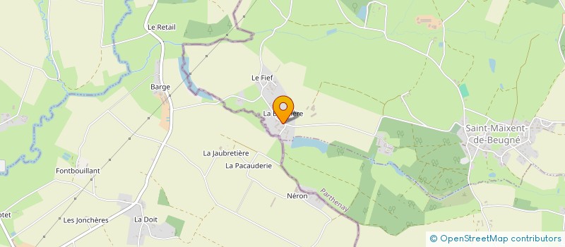 localisation de l'entreprise MONSIEUR MICHAEL SNEE  COULONGES SUR L'AUTIZE