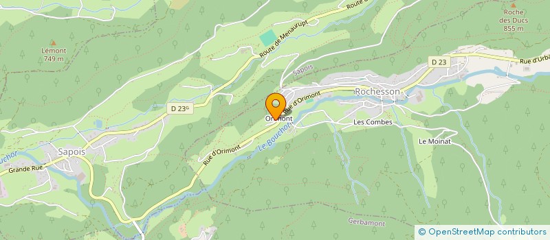 localisation de l'entreprise MONSIEUR MICHAEL SOARES  ROCHESSON