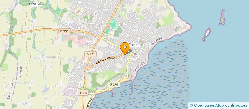 localisation de l'entreprise MONSIEUR MICHAEL SORRE  CANCALE