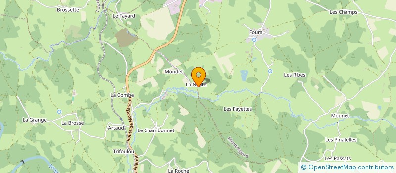 localisation de l'entreprise MONSIEUR MICHAEL SOULE  MONTREGARD