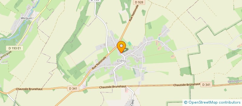 localisation de l'entreprise MONSIEUR MICHAEL SOULIEZ  CLETY