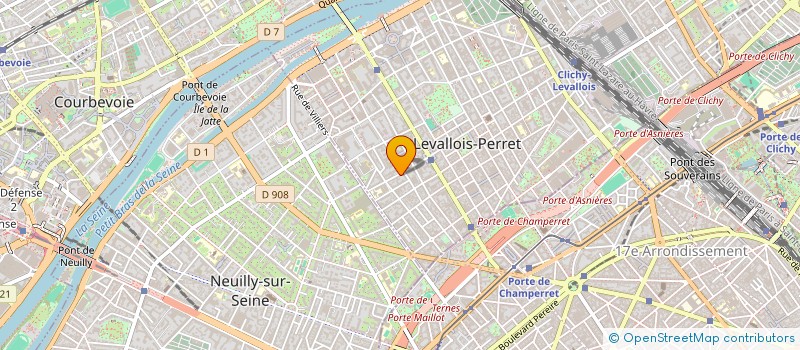 localisation de l'entreprise MONSIEUR MICHAEL SOUSSAN à LEVALLOIS-PERRET