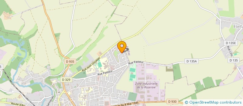 localisation de l'entreprise MONSIEUR MICHAEL STAMENS  MONTDIDIER