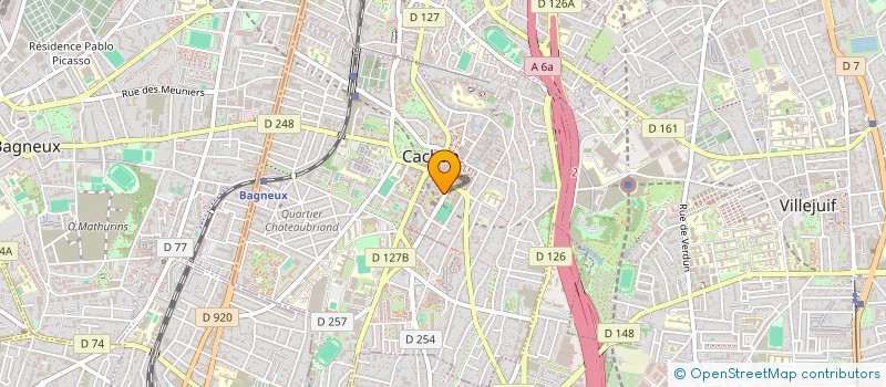 localisation de l'entreprise MONSIEUR MICHAEL STERVINOU  CACHAN