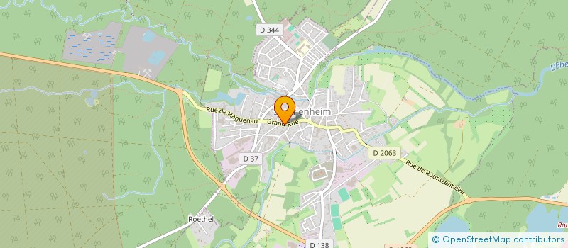 localisation de l'entreprise MONSIEUR MICHAEL STOLL  SOUFFLENHEIM