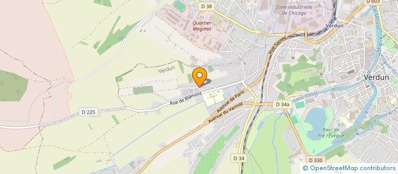 localisation de l'entreprise MONSIEUR MICHAEL STROZYKOWSKI à VERDUN