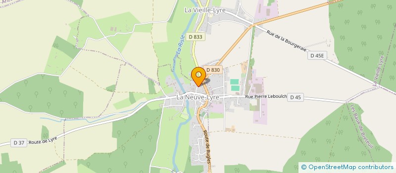 localisation de l'entreprise MONSIEUR MICHAEL SUFFIT  LA NEUVE-LYRE