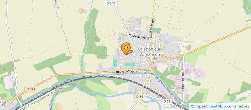 localisation de l'entreprise MONSIEUR MICHAEL SURUGUES  BRIENON-SUR-ARMANCON