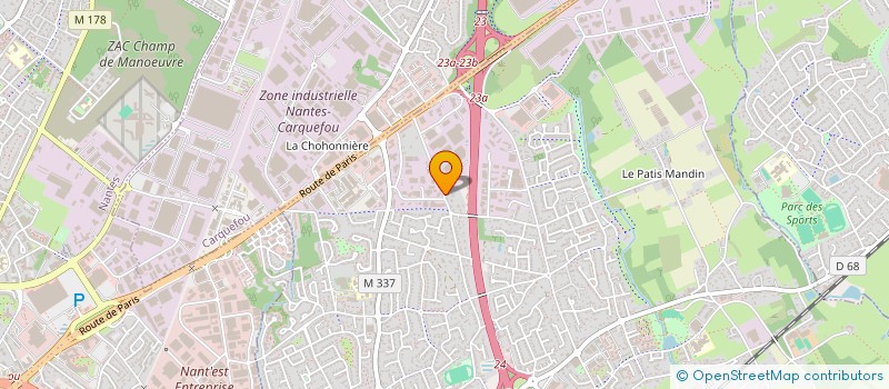 localisation de l'entreprise MONSIEUR MICHAEL SYLVANIS BOUMANDOUKI  SAINTE-LUCE-SUR-LOIRE