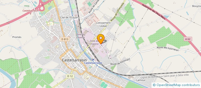 localisation de l'entreprise MONSIEUR MICHAEL TAGLIAFERRI  CASTELSARRASIN