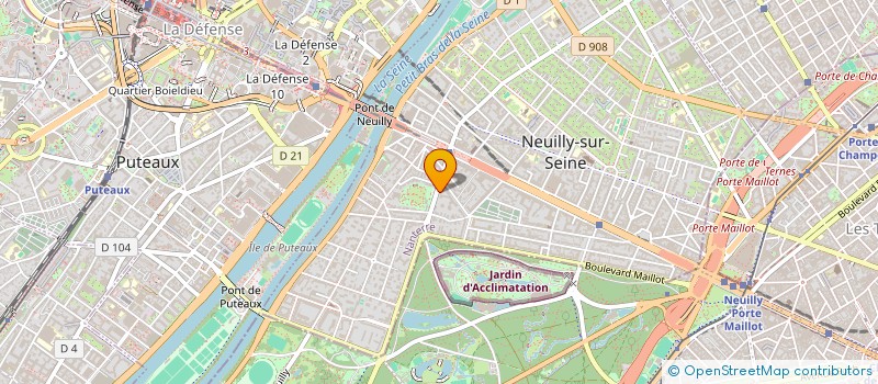 localisation de l'entreprise MONSIEUR MICHAEL TAIEB à NEUILLY-SUR-SEINE