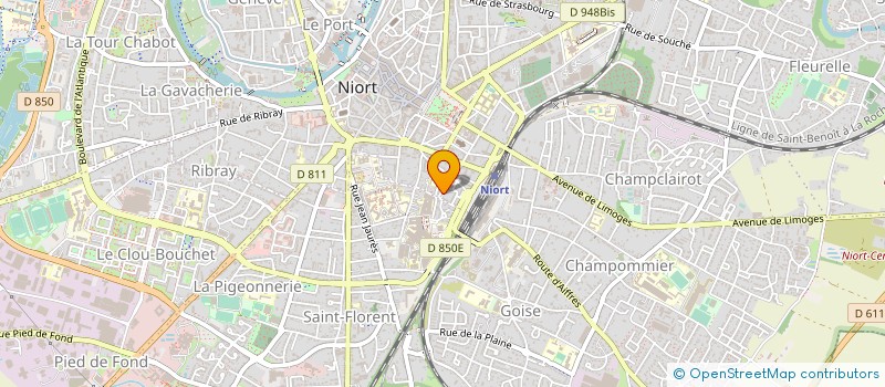 localisation de l'entreprise MONSIEUR MICHAEL TECHER à NIORT
