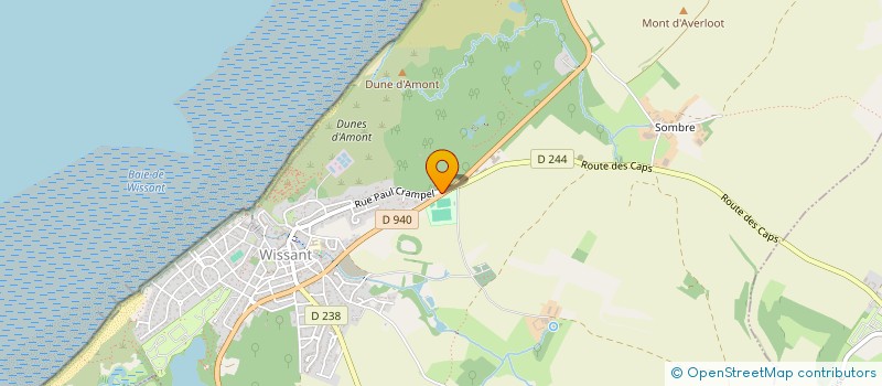 localisation de l'entreprise MONSIEUR MICHAEL TERNISIEN  WISSANT