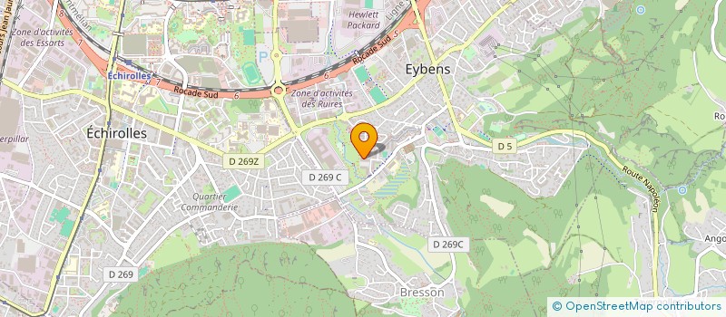 localisation de l'entreprise MONSIEUR MICHAEL TESCONI  EYBENS