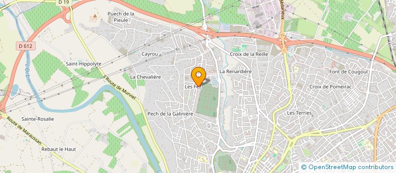 localisation de l'entreprise MONSIEUR MICHAEL THAO BOUNSONE  BEZIERS
