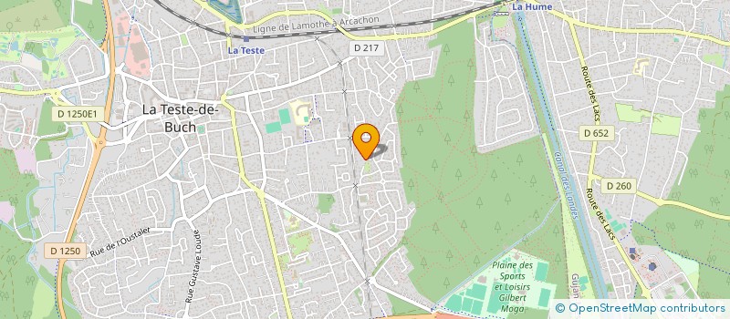 localisation de l'entreprise MONSIEUR MICHAEL THEOT à LA TESTE-DE-BUCH