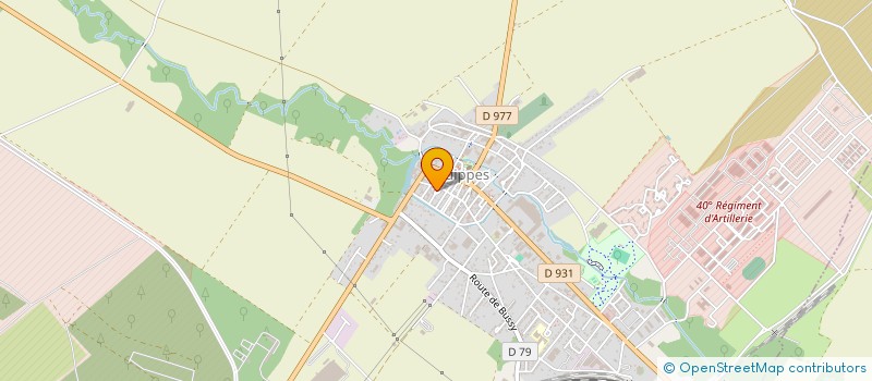 localisation de l'entreprise MONSIEUR MICHAEL THIERION  SUIPPES