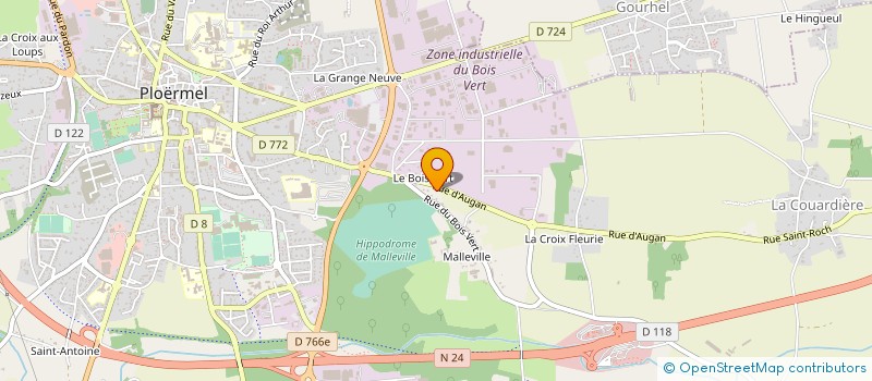 localisation de l'entreprise MONSIEUR MICHAEL THOMAZO à PLOERMEL