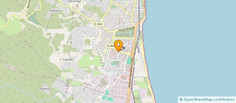 localisation de l'entreprise MONSIEUR MICHAEL TOMASI à BASTIA