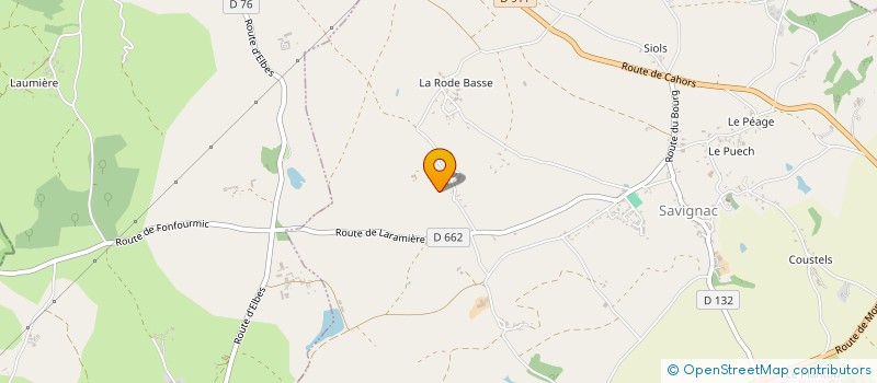 localisation de l'entreprise MONSIEUR MICHAEL TORRES  SAVIGNAC